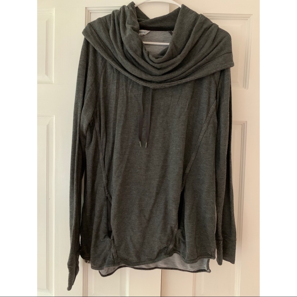 Lands’ End Sport Cowl Neck Sweatshirt